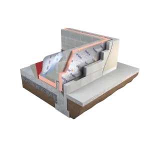 100mm Unilin (Xtratherm) Safe-R SR/CW Phenolic Partial Fill Cavity Wall Board - 1200x450mm