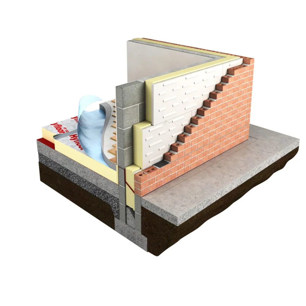 75mm Unilin (Xtratherm) CavityTherm CT/PIR Cavity Wall Boards