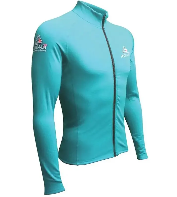 Adrenalin 2P Long sleeve zip front Thermal - Aqua