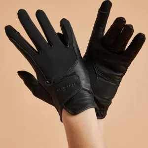 Adult Horse Riding Gloves Classic - Caramel