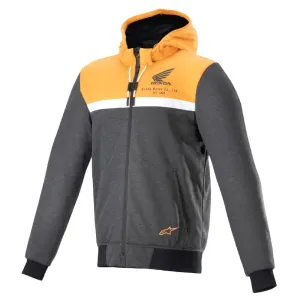 Alpinestars Honda Chrome Street Hoodie Black / Melange / Orange