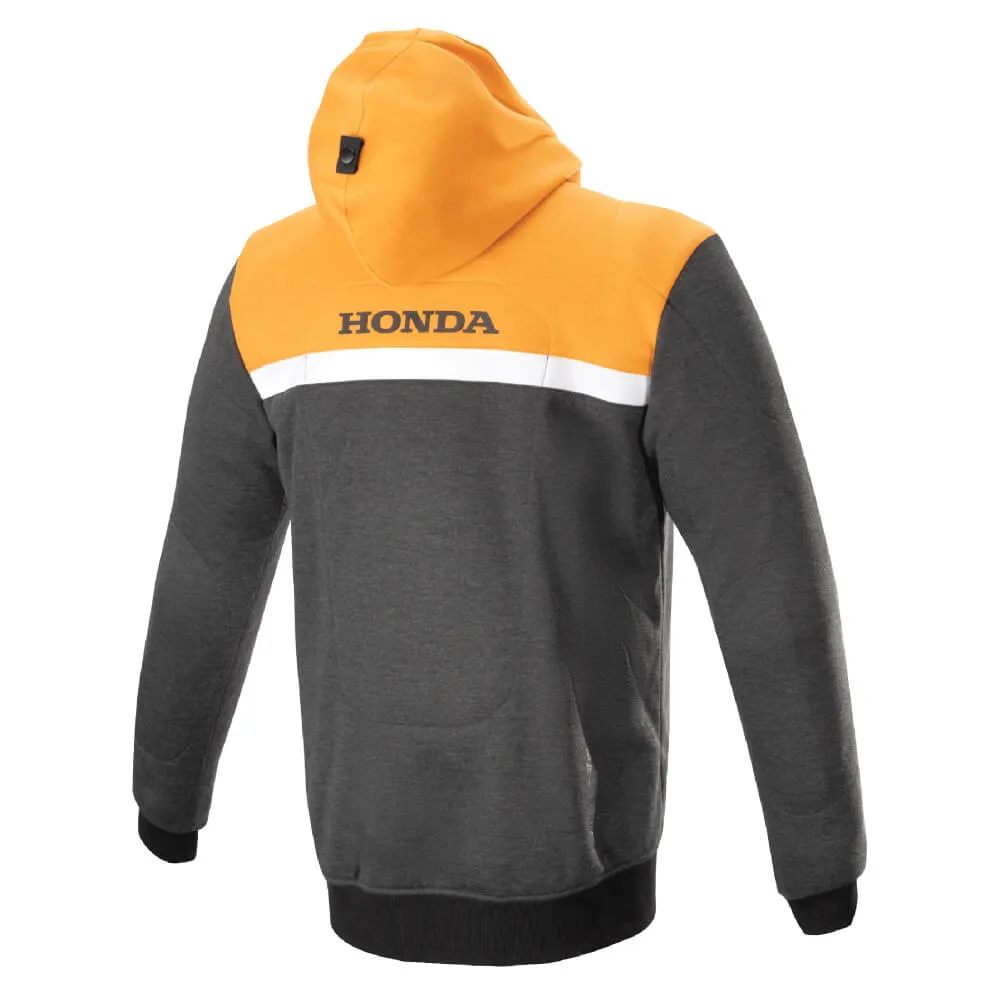 Alpinestars Honda Chrome Street Hoodie Black / Melange / Orange