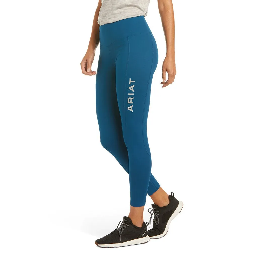 Ariat Ladies Tek Tights Blue Opal