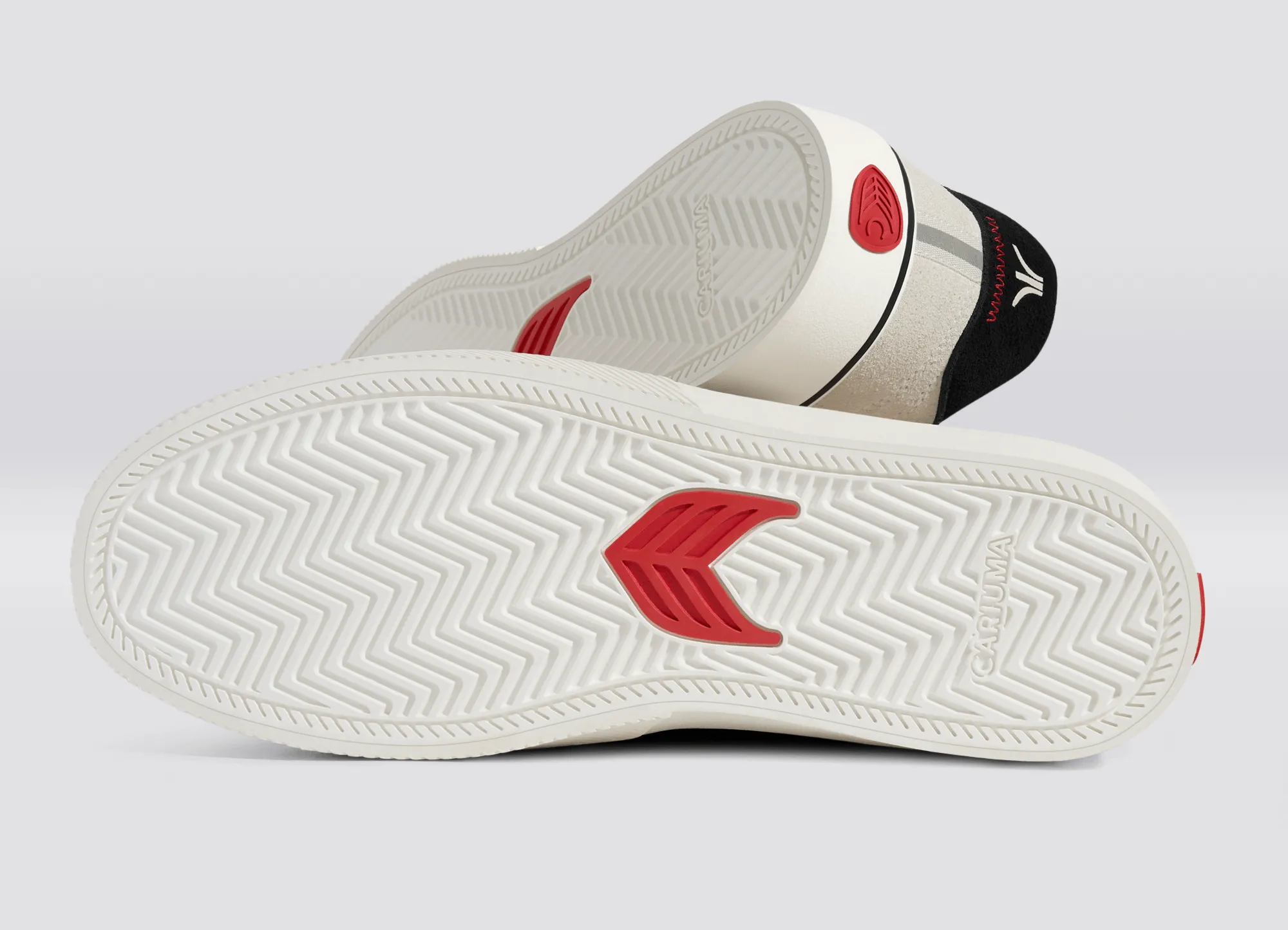 ATARI NAIOCA Smoke White Suede Black Logo Sneaker Men