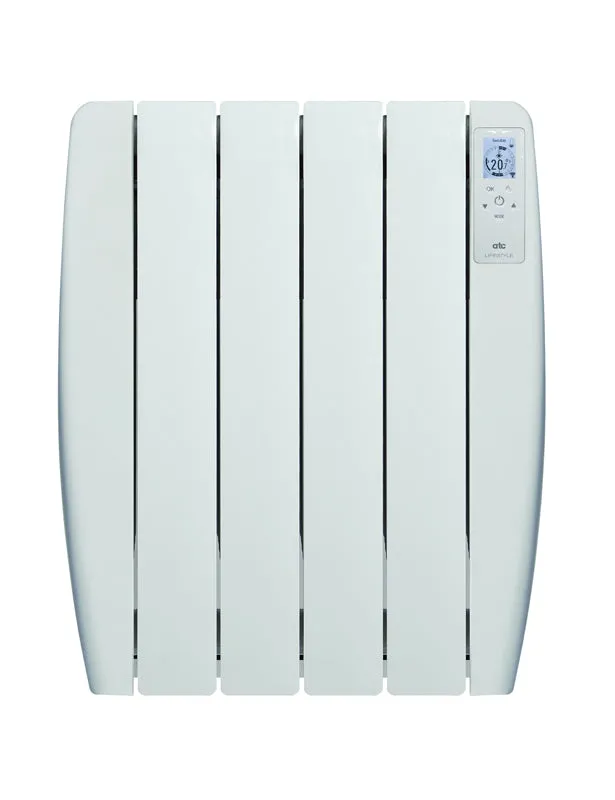 ATC LS500 Lifestyle Oil Filled Electric Thermal Radiator White 500W 0.5kW
