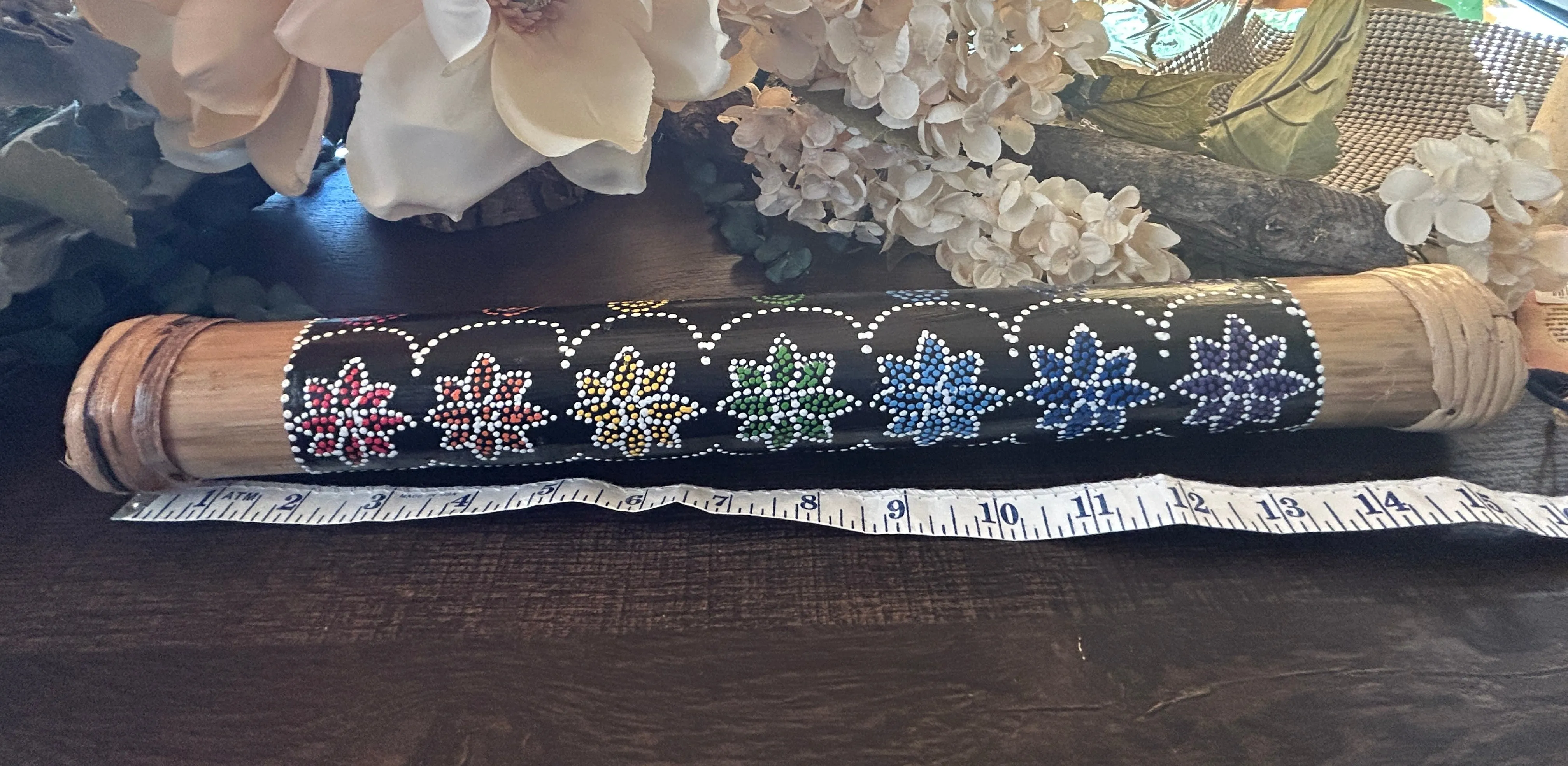 Bamboo Rain Stick Chakra Medium