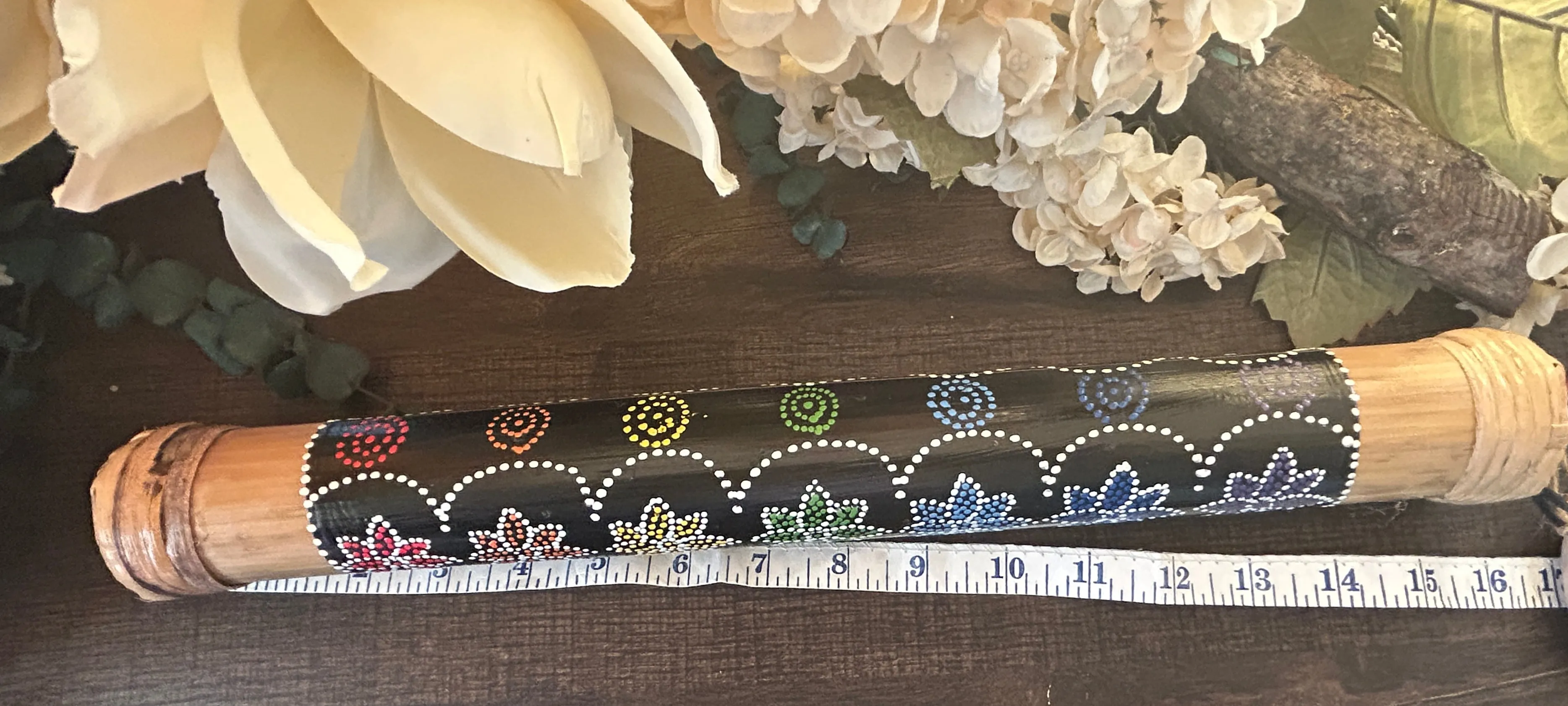 Bamboo Rain Stick Chakra Medium