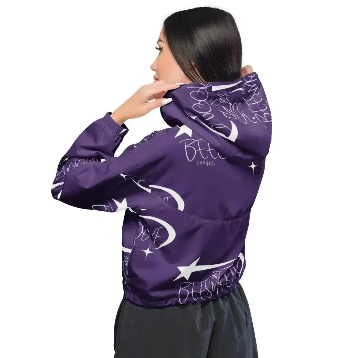 Beesmoove all star famous Women’s cropped windbreaker