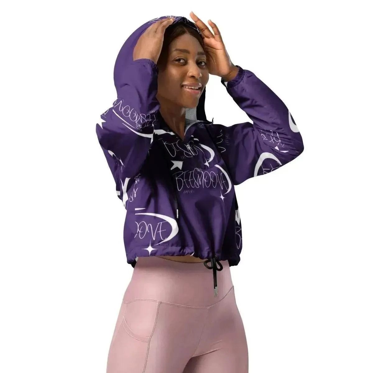 Beesmoove all star famous Women’s cropped windbreaker