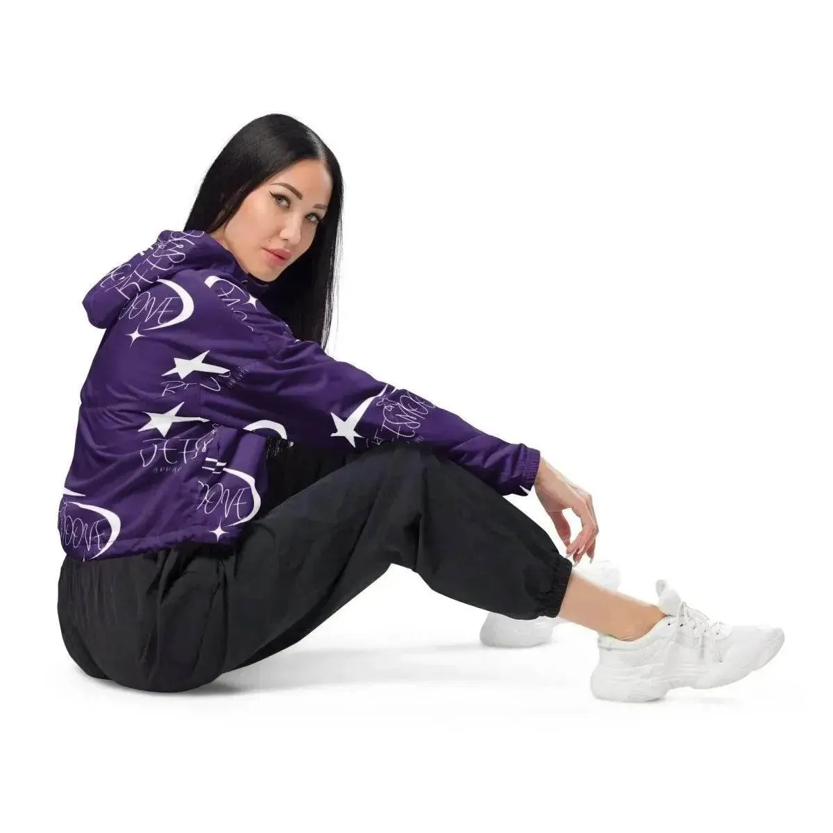 Beesmoove all star famous Women’s cropped windbreaker