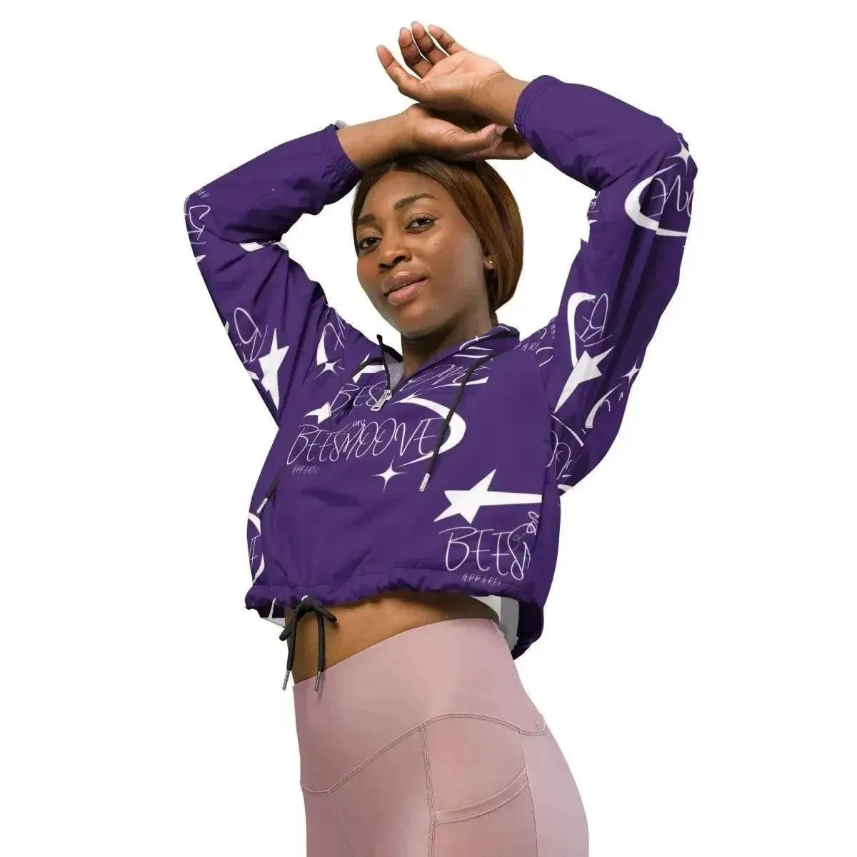 Beesmoove all star famous Women’s cropped windbreaker