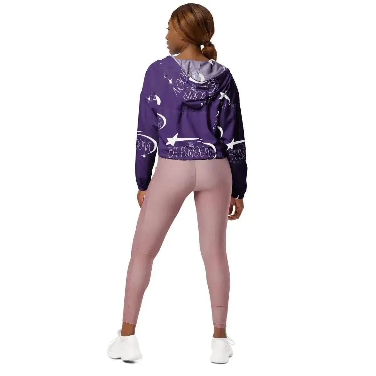 Beesmoove all star famous Women’s cropped windbreaker