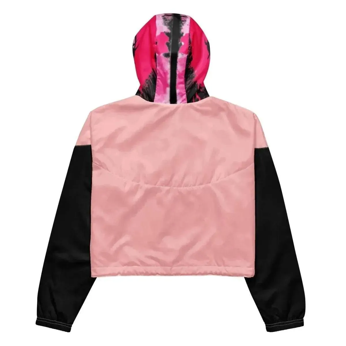 Beesmoove eye catcher pink Women’s cropped windbreaker