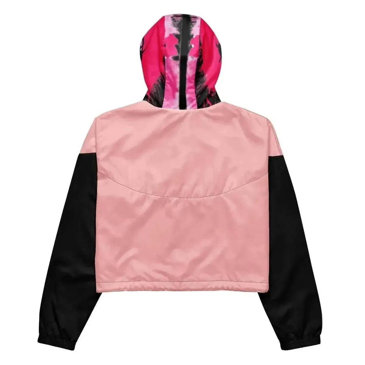 Beesmoove eye catcher pink Women’s cropped windbreaker