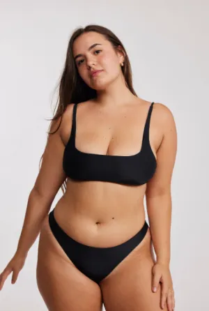 BENOA24 MAHINA TOP - BLACK