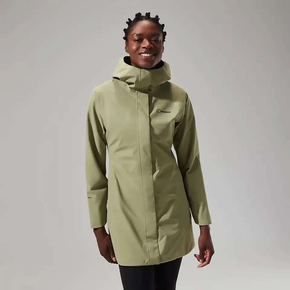 Berghaus Womens Omeara Long Length Shell Jacket