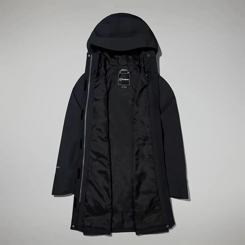 Berghaus Womens Omeara Long Length Shell Jacket