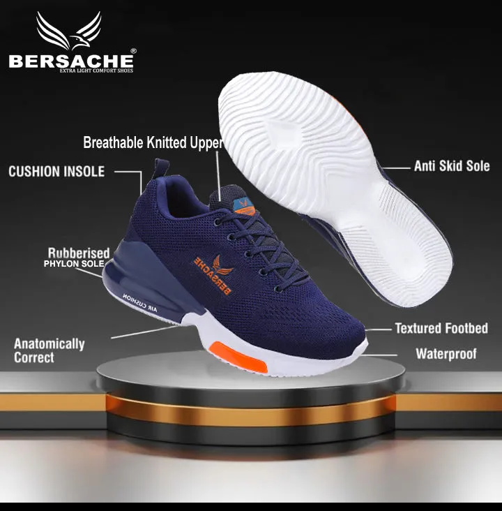 Bersache Casual Shoe With High Quality Sole (Navy)    -   9048