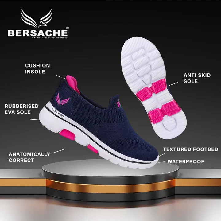Bersache  Casual  Shoes For Women Navy Blue -  7059