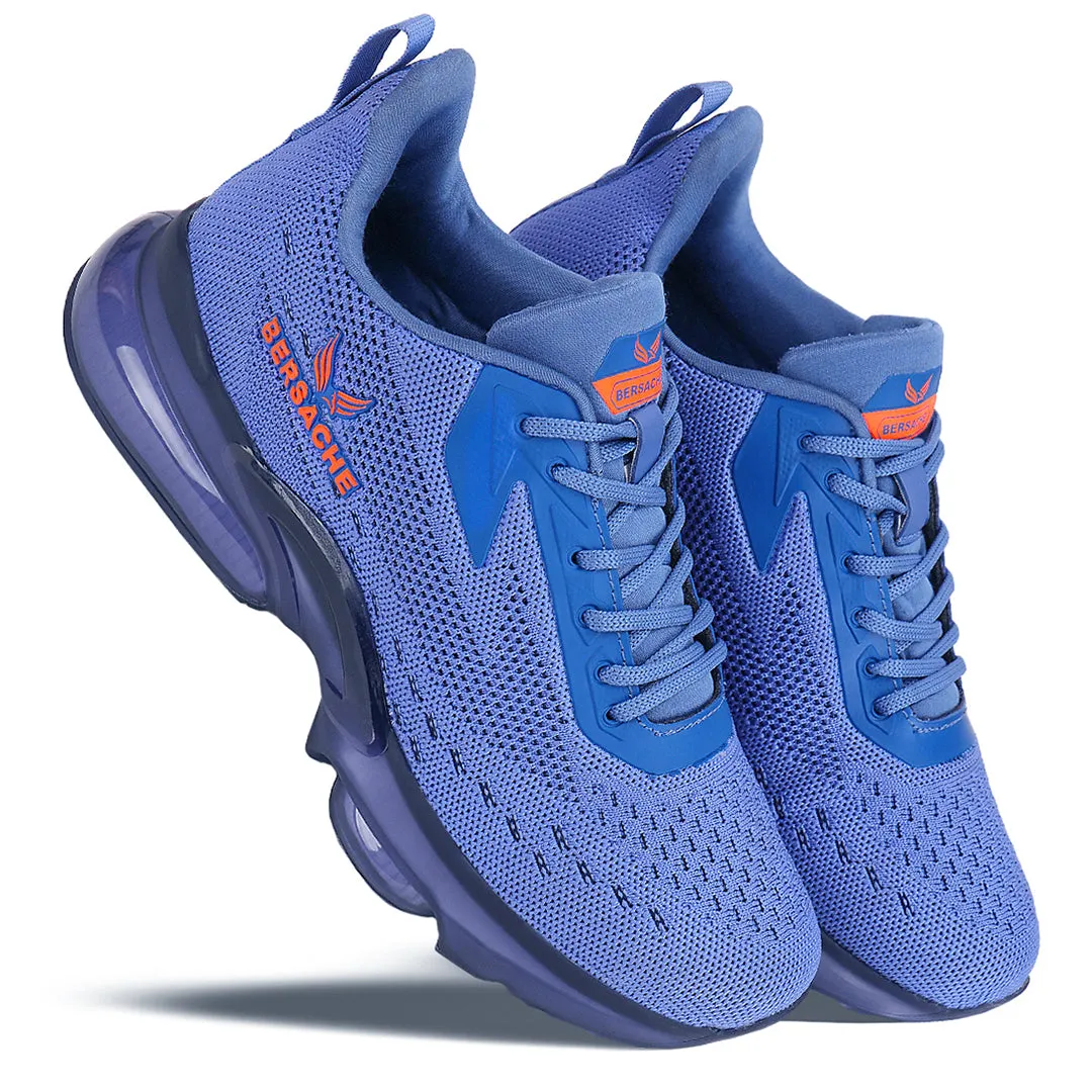 Bersache Casual Sneaker Shoes For Men Blue-9031