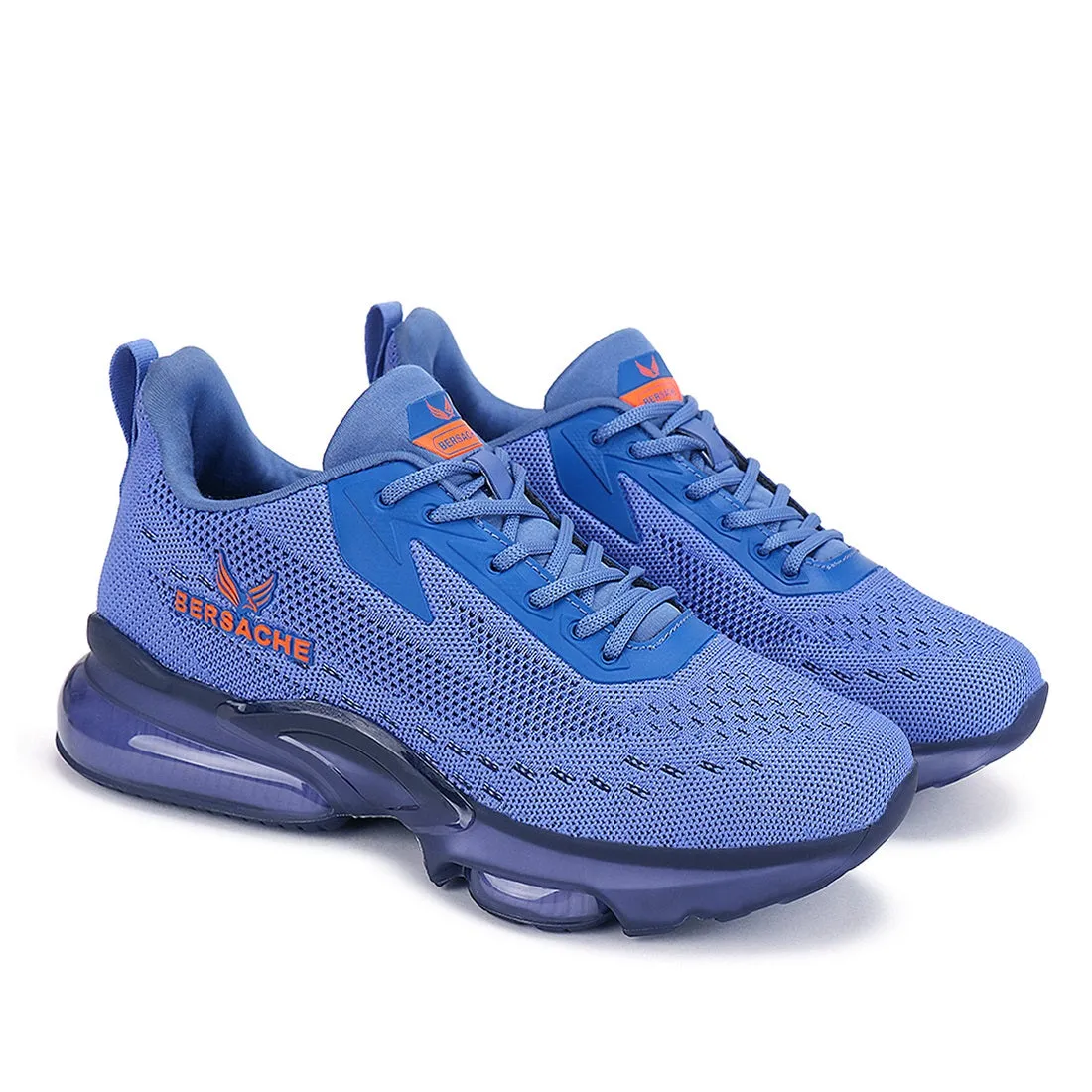 Bersache Casual Sneaker Shoes For Men Blue-9031