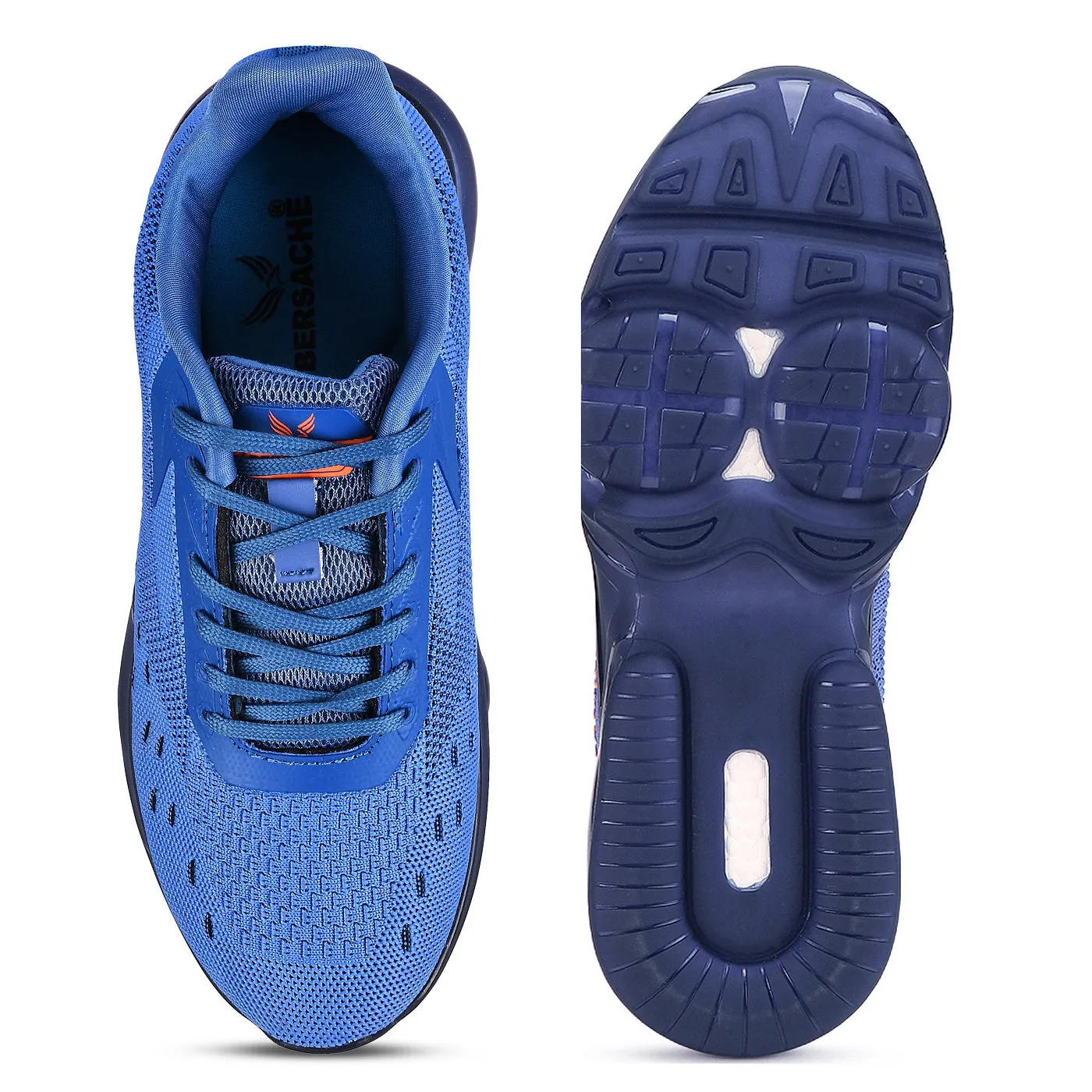 Bersache Casual Sneaker Shoes For Men Blue-9031