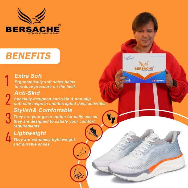 Bersache Sneaker Loafers Casual With Extra Comfort Sneakers For Men  9109