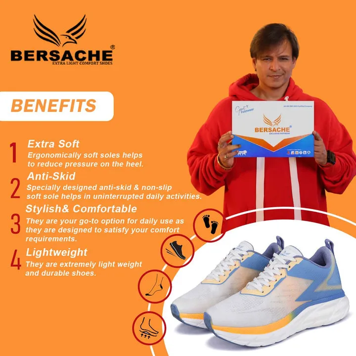 Bersache Sneaker Loafers Casual With Extra Comfort Sneakers For Men 9110