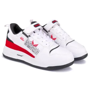 Bersache Sneaker Loafers Casual with extra comfort sneakers For Men 9122-Red