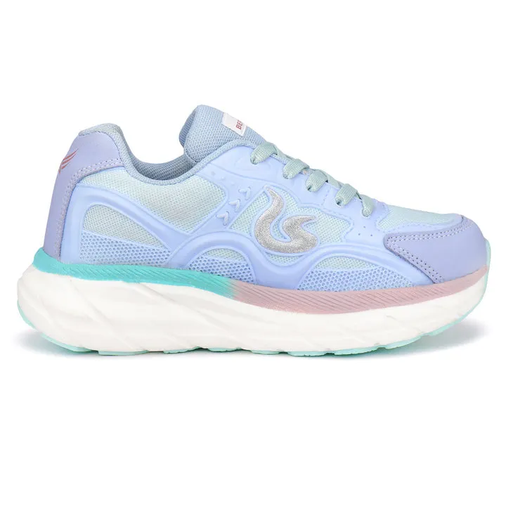 Bersache Sneaker Loafers Casual with extra comfort sneakers  For women Blue- 9106