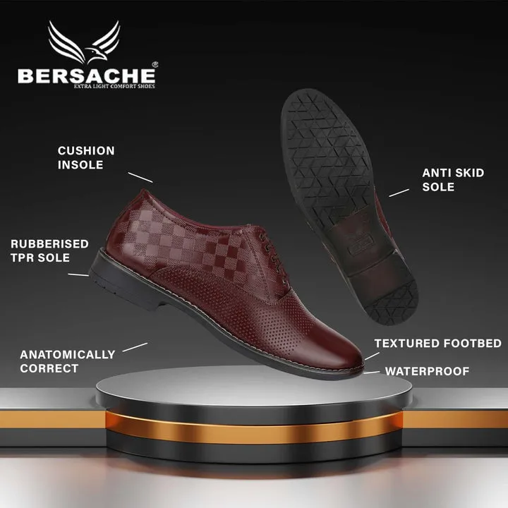 Bersache Sneaker Loafers Casual with extra comfort snearkers for men 9097 Brown