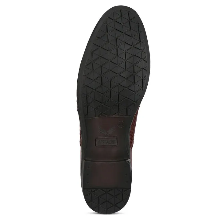 Bersache Sneaker Loafers Casual with extra comfort snearkers for men 9097 Brown