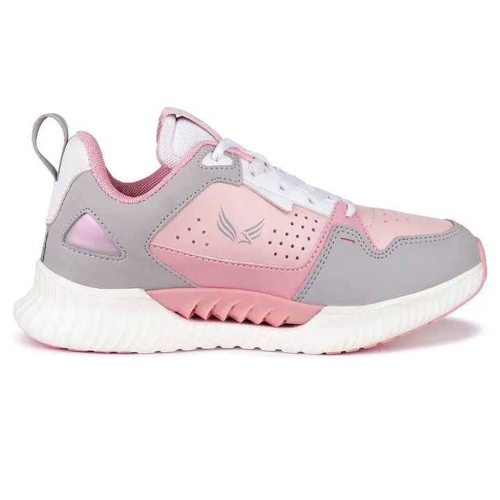 Besache Sneaker Loafers Casual With Extra Comfort Sneakers For Women Pink-9146