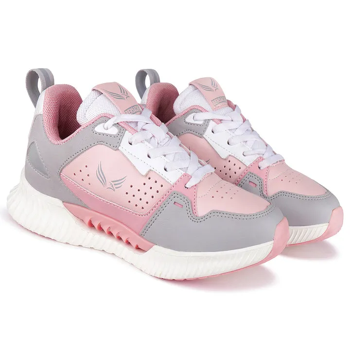 Besache Sneaker Loafers Casual With Extra Comfort Sneakers For Women Pink-9146