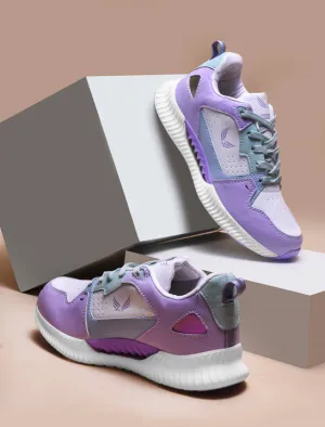 Besache Sneaker Loafers Casual With Extra Comfort Sneakers For Women Purple-9144