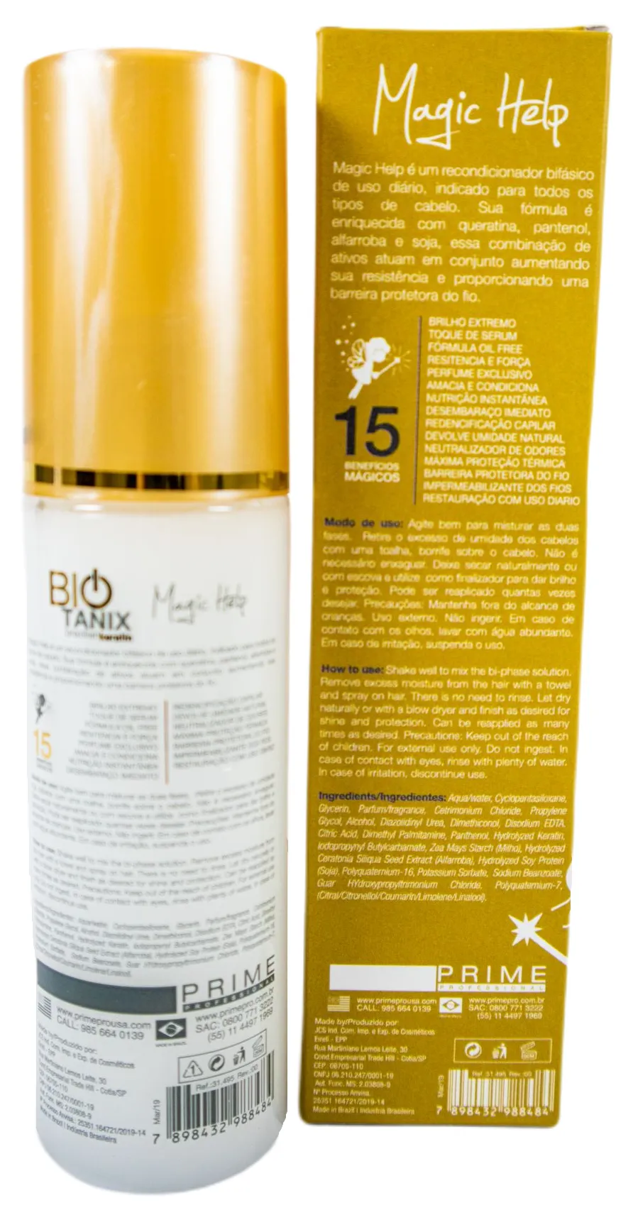 Bio Tanix Magic Help Brazilian Protein 60ml - Prime Pro