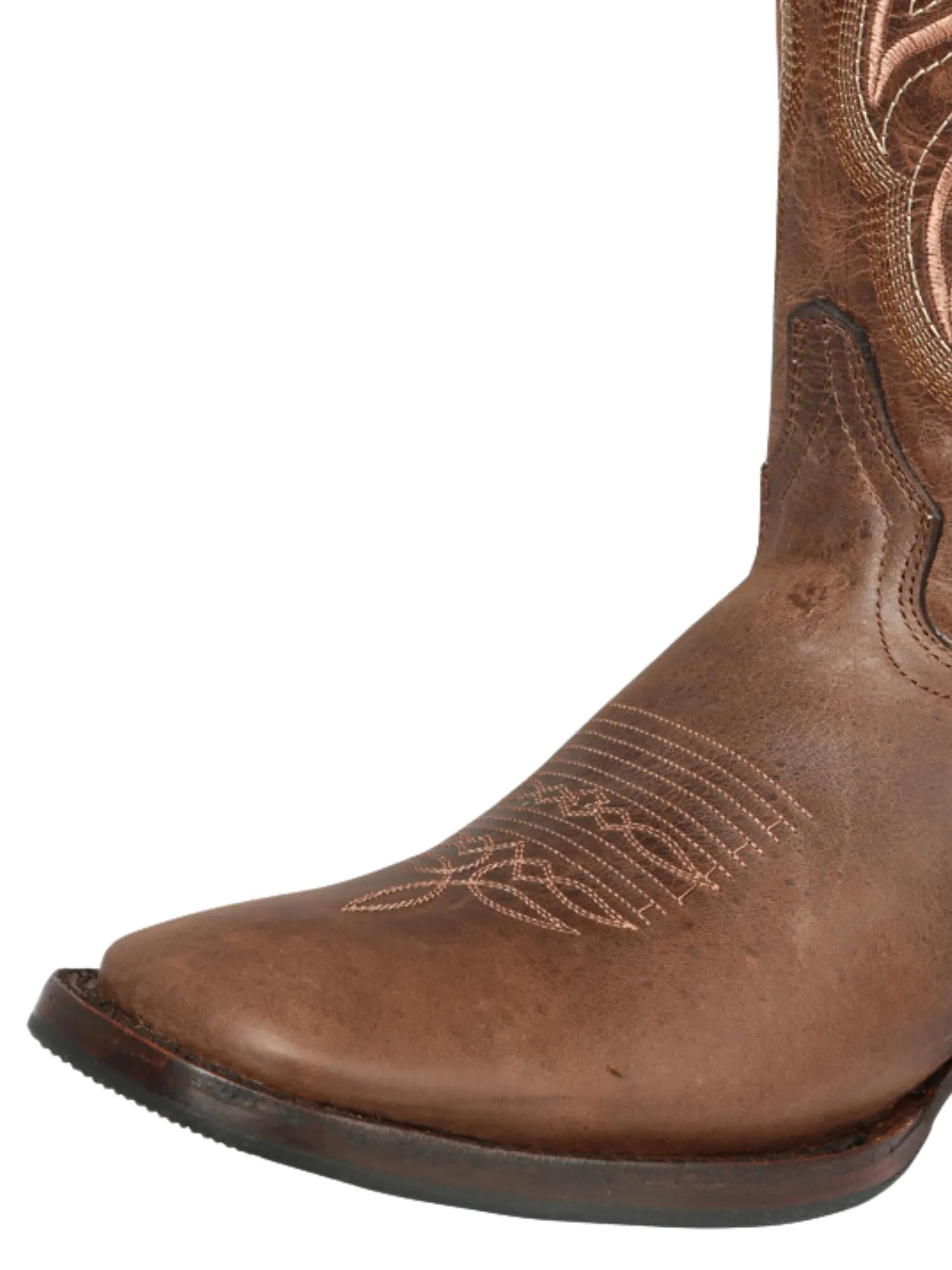 Botas Vaqueras Rodeo Clasicas de Piel Genuina para Hombre 'El General' - ID: 44860