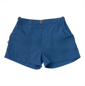 Boy's Original Angler Fishing Short in Classic Set Sail Navy Blue