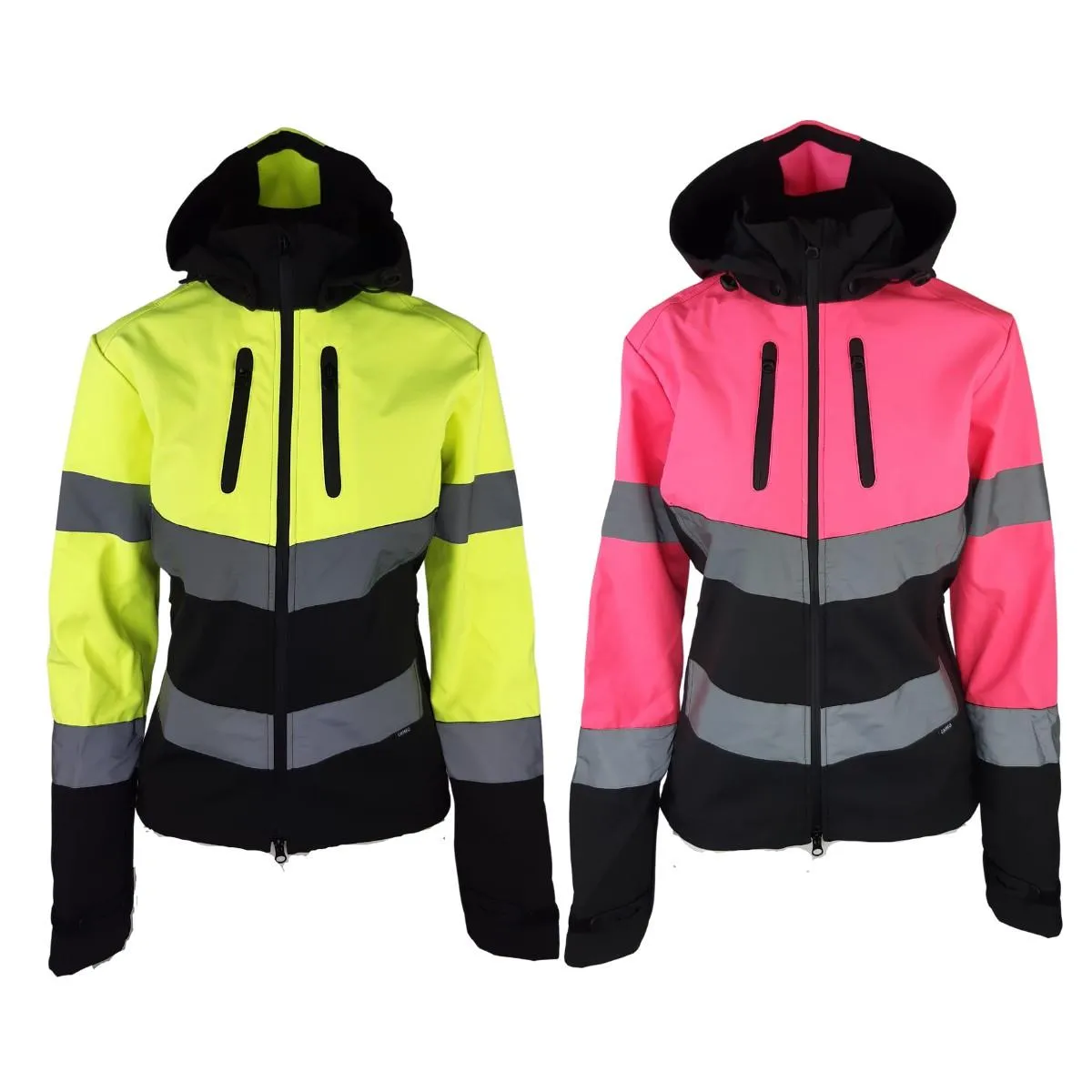 Cameo Equine Hi Viz Water Repellent Riding Jacket with Detachable Hood