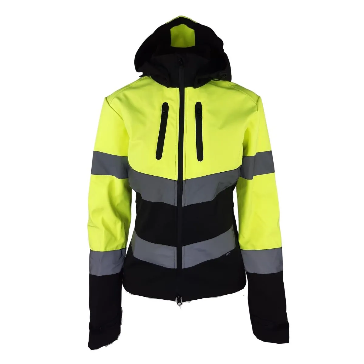Cameo Equine Hi Viz Water Repellent Riding Jacket with Detachable Hood