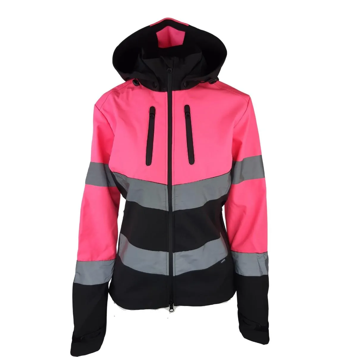 Cameo Equine Hi Viz Water Repellent Riding Jacket with Detachable Hood