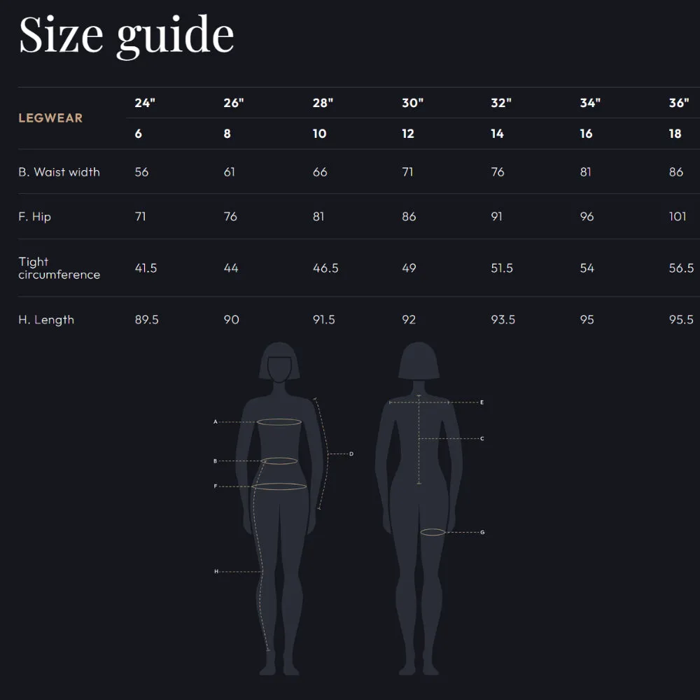 Cameo Equine Zest Riding Tights, Full Silicone Seat, Phone Pocket, Comfort Waist