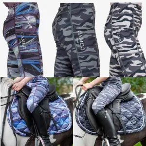 Cameo Equine Zest Riding Tights, Full Silicone Seat, Phone Pocket, Comfort Waist