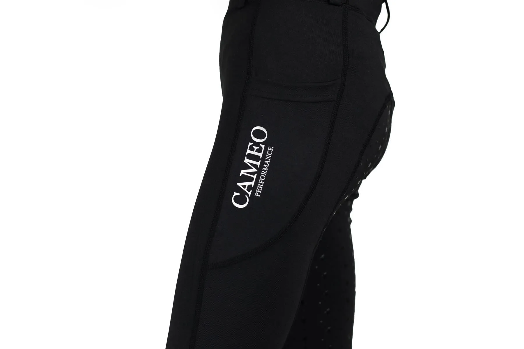 Cameo Junior Performance Horse Riding Tights - Flexibility & Grip in the Saddle
