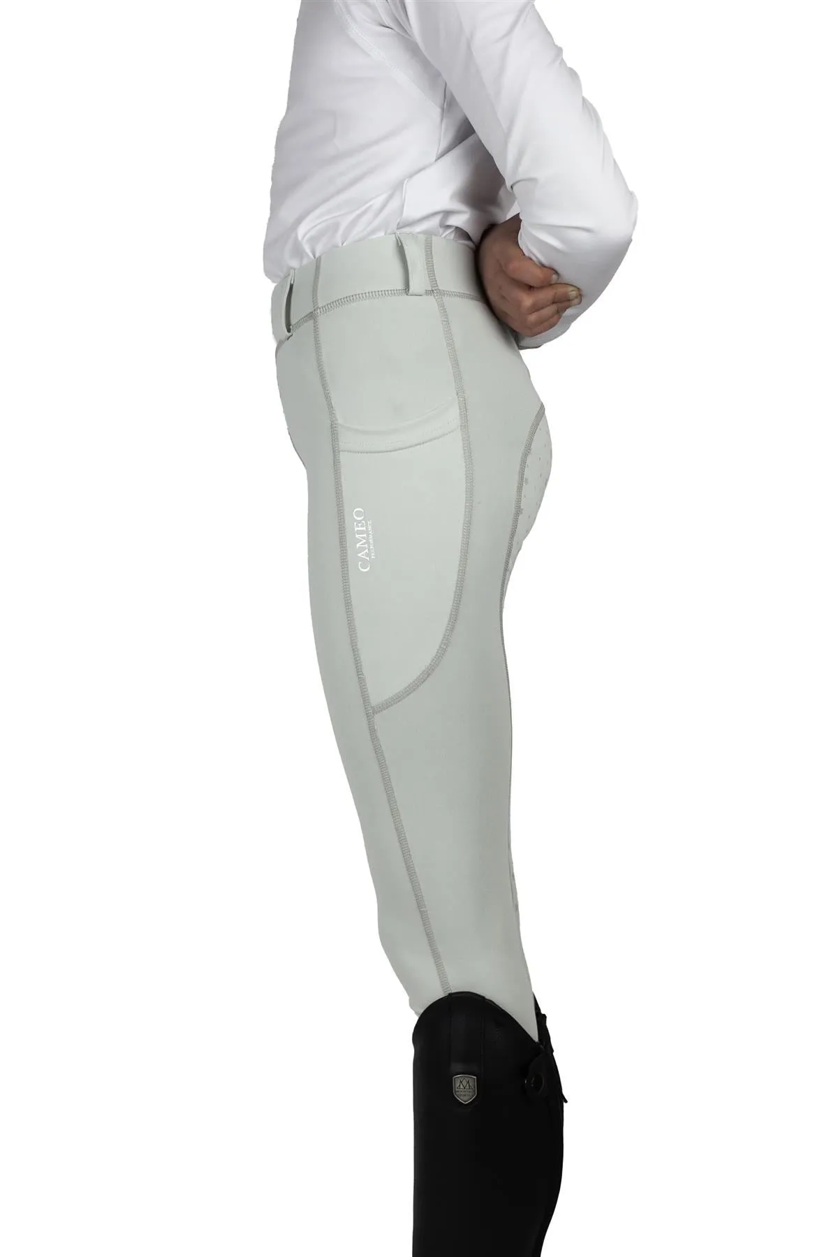Cameo Junior Performance Horse Riding Tights - Flexibility & Grip in the Saddle