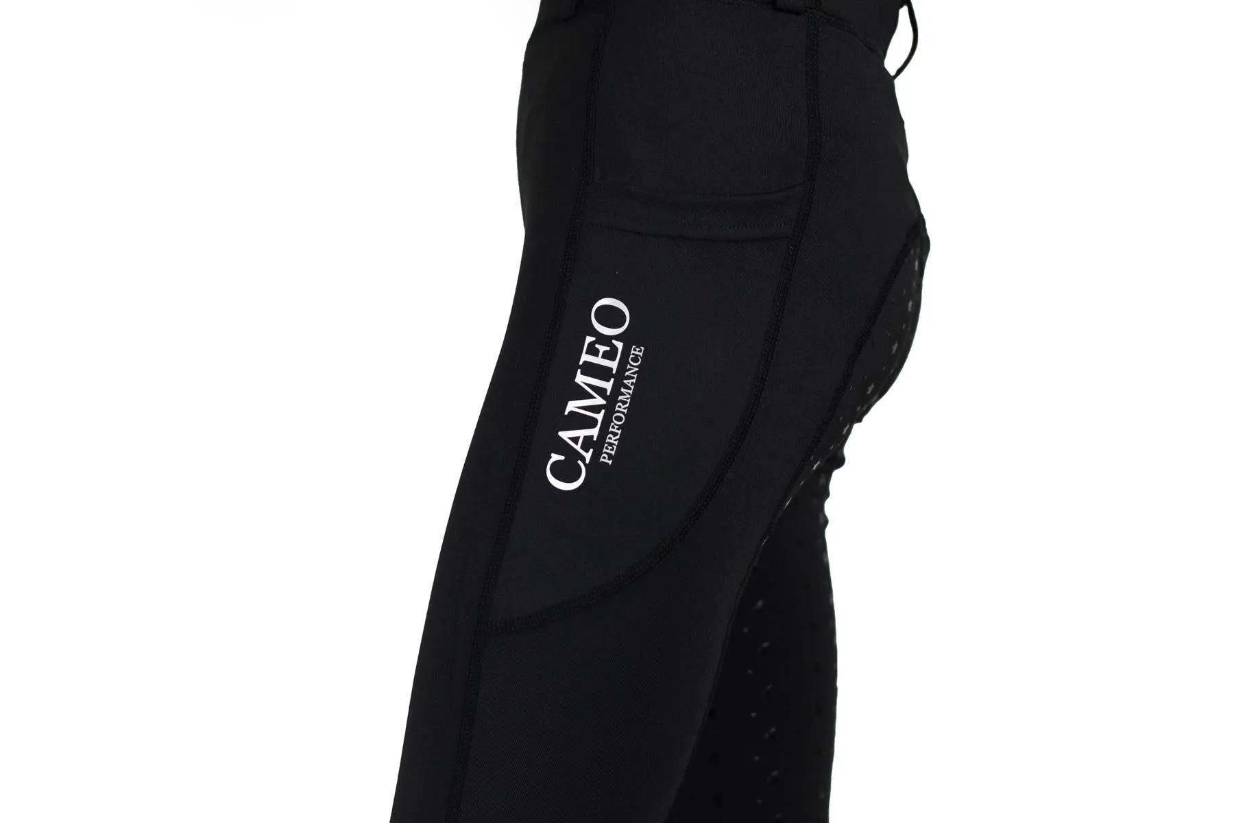 Cameo Junior Performance Horse Riding Tights - Flexibility & Grip in the Saddle