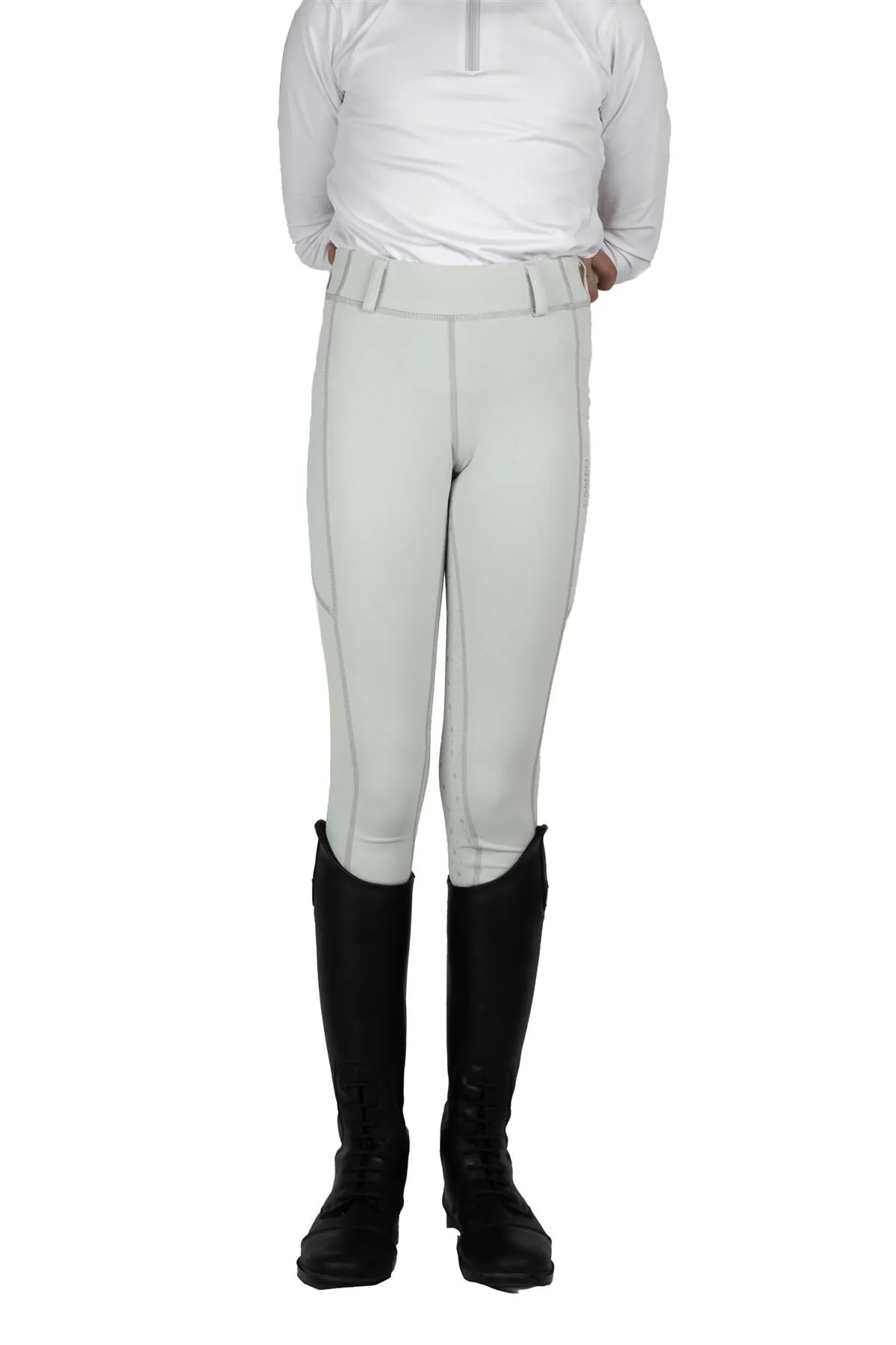 Cameo Junior Performance Horse Riding Tights - Flexibility & Grip in the Saddle