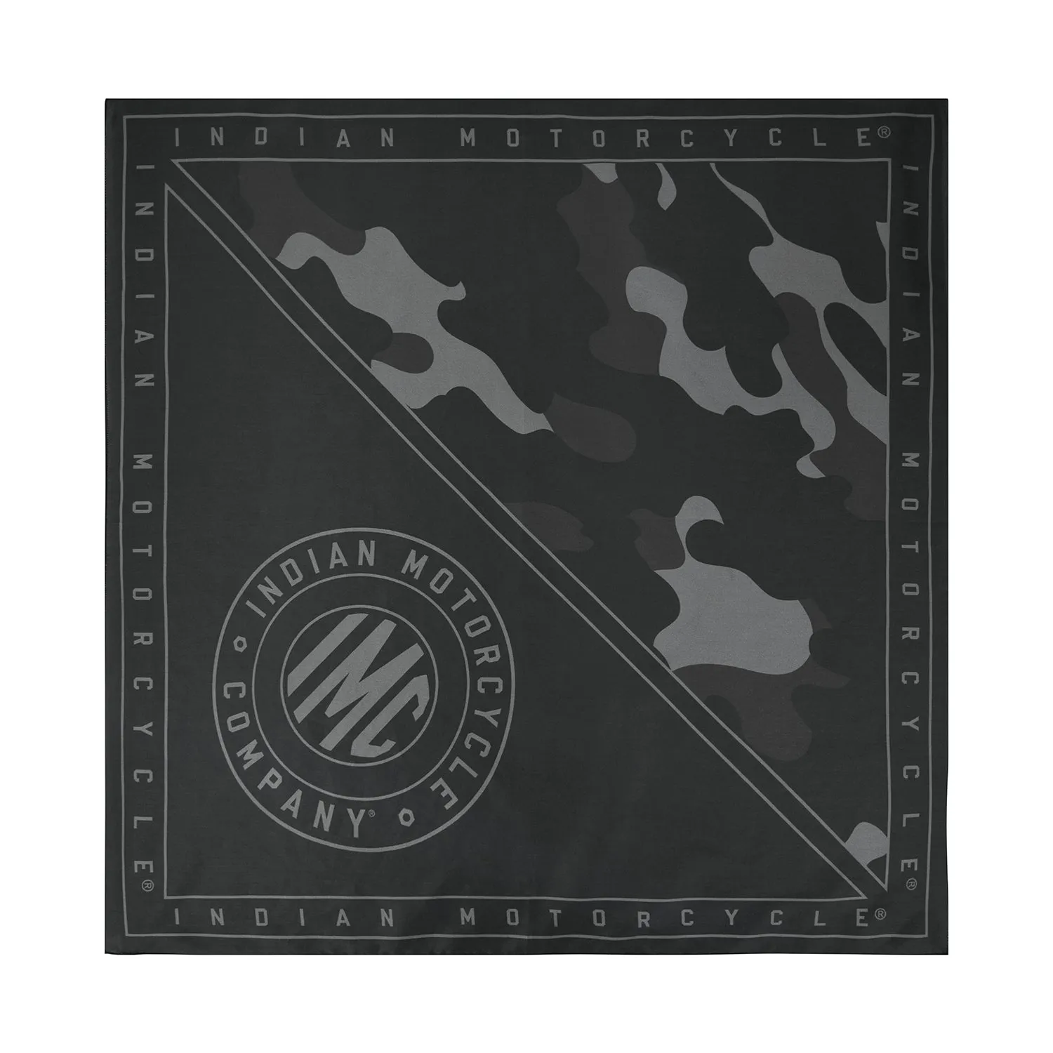Camo Bandana, Black