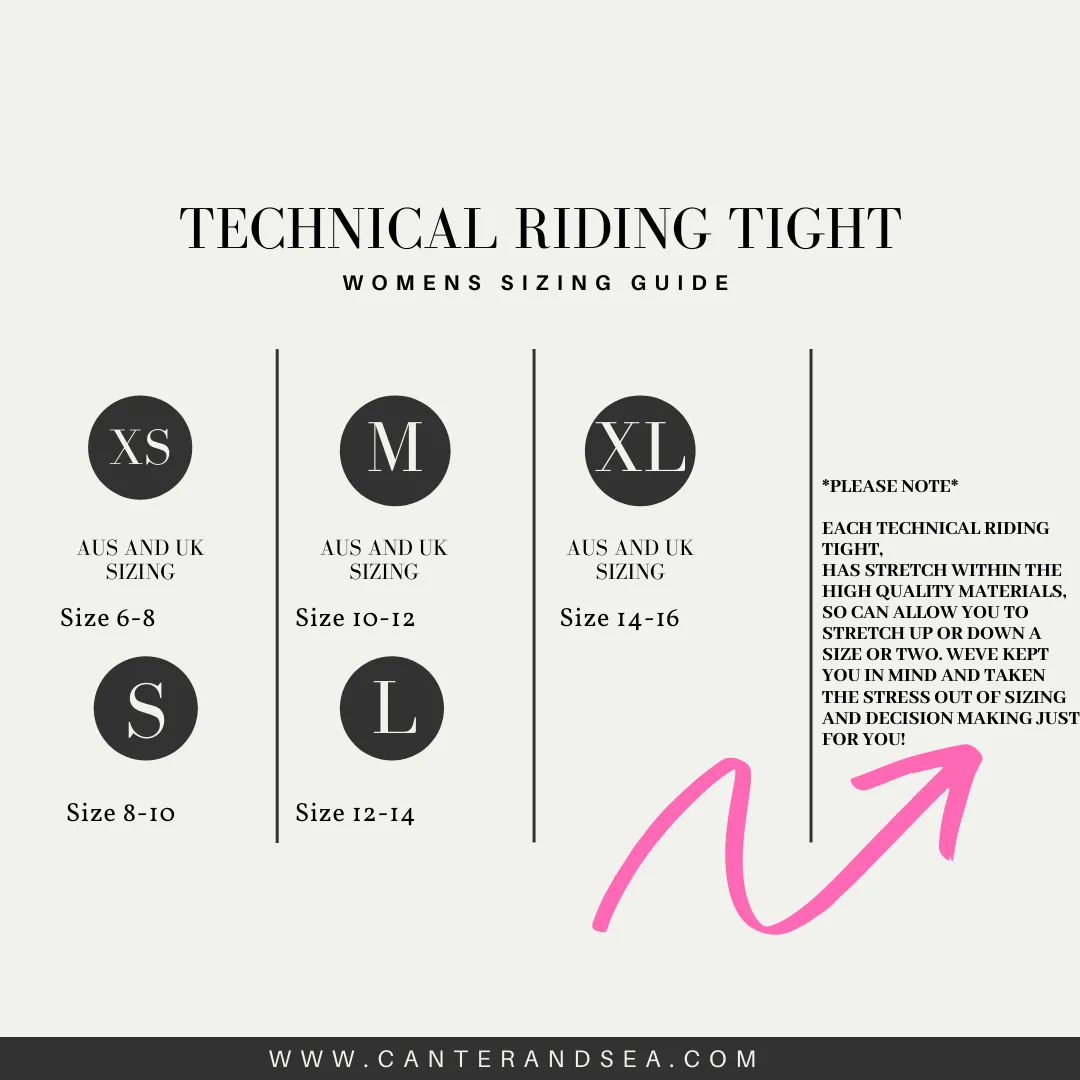 Canter & Sea Technical Riding Tights