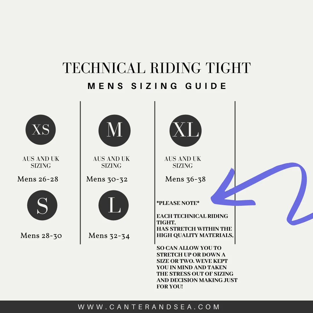 Canter & Sea Technical Riding Tights